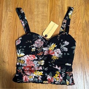 NWT Band of Gypsies floral top